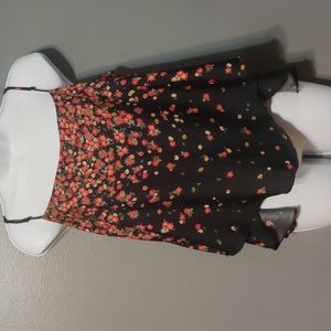 Free people floral tank top